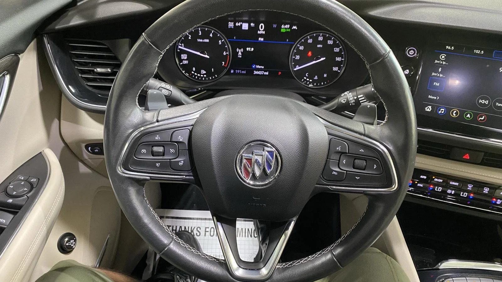 Used 2023 White Frost Tricoat Buick Avenir image 37
