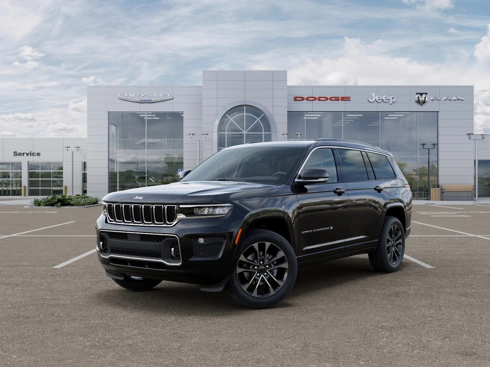 New 2025 Diamond Black Crystal Pearl-Coat Exterior Paint Jeep Overland image 33