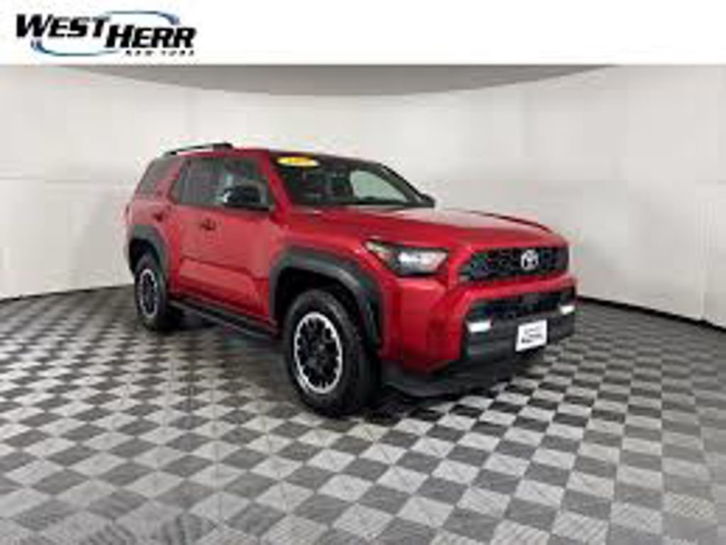 Used 2025 Red Toyota TRD Off Road image 1