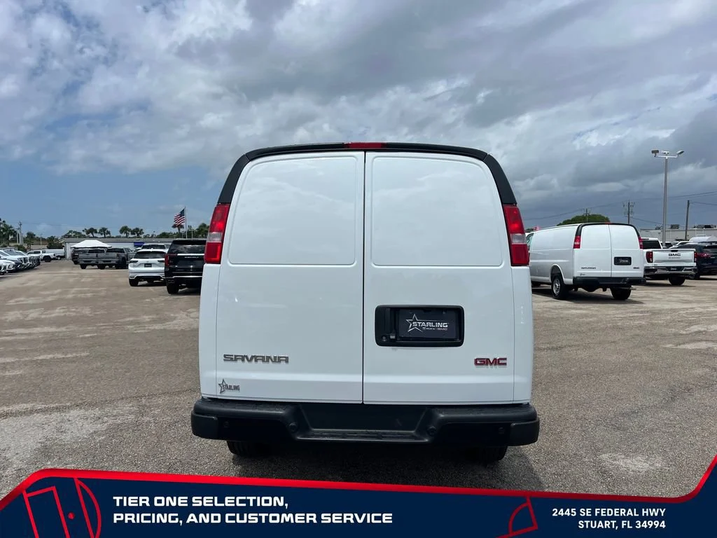 New 2026 Summit White GMC Work Van image 6