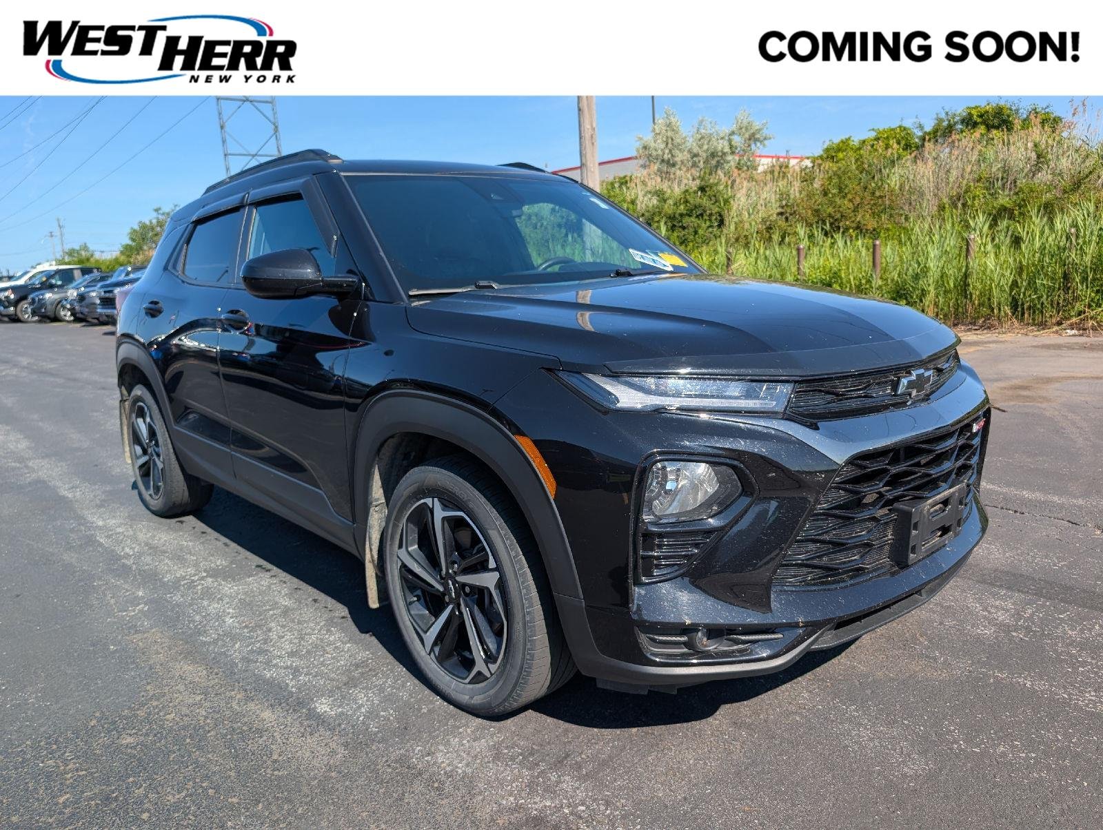 Used 2022 Mosaic Black Metallic Chevrolet RS image 1