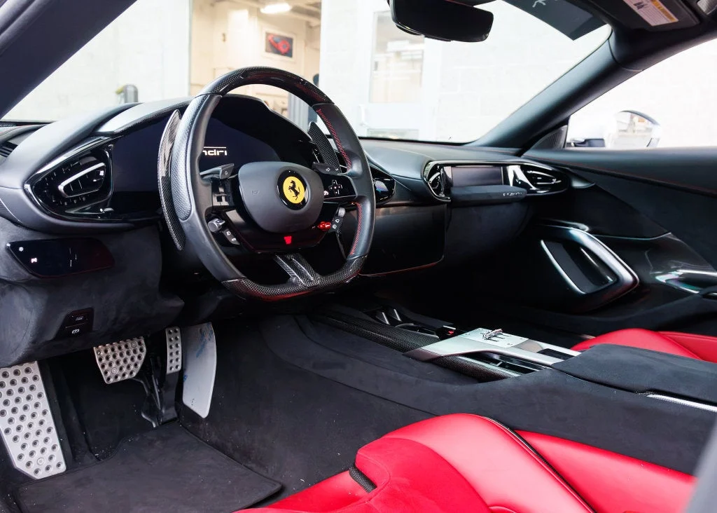 Certified Used 2025 Bianco Artico Ferrari Base image 12