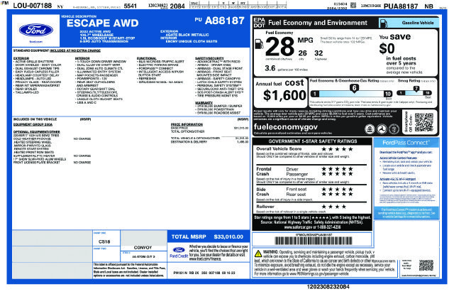 Certified Used 2023 Black Metallic Ford Active image 9
