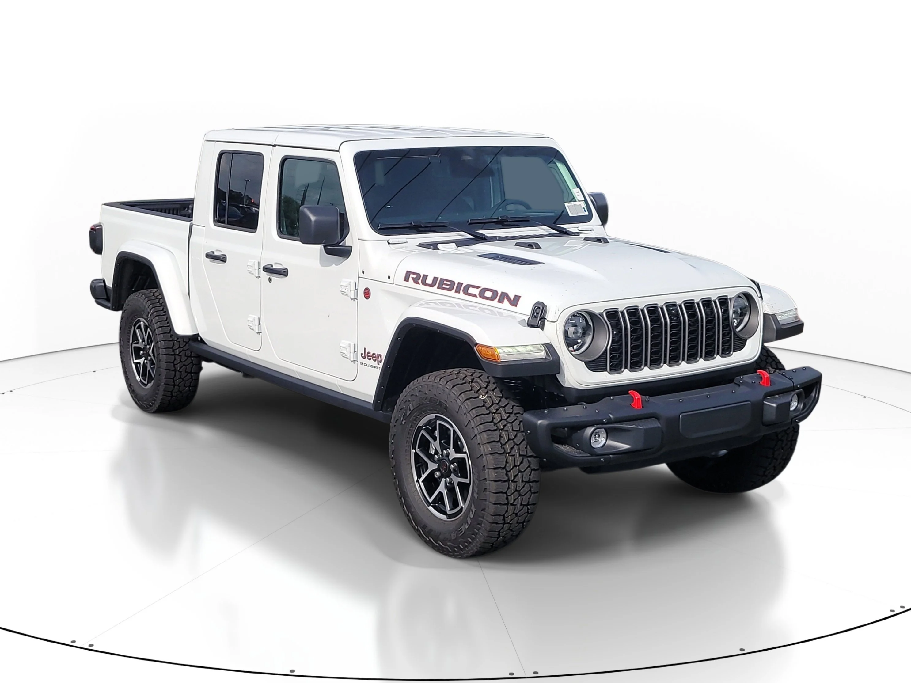 New 2026 Bright White Clearcoat Jeep Rubicon X image 2