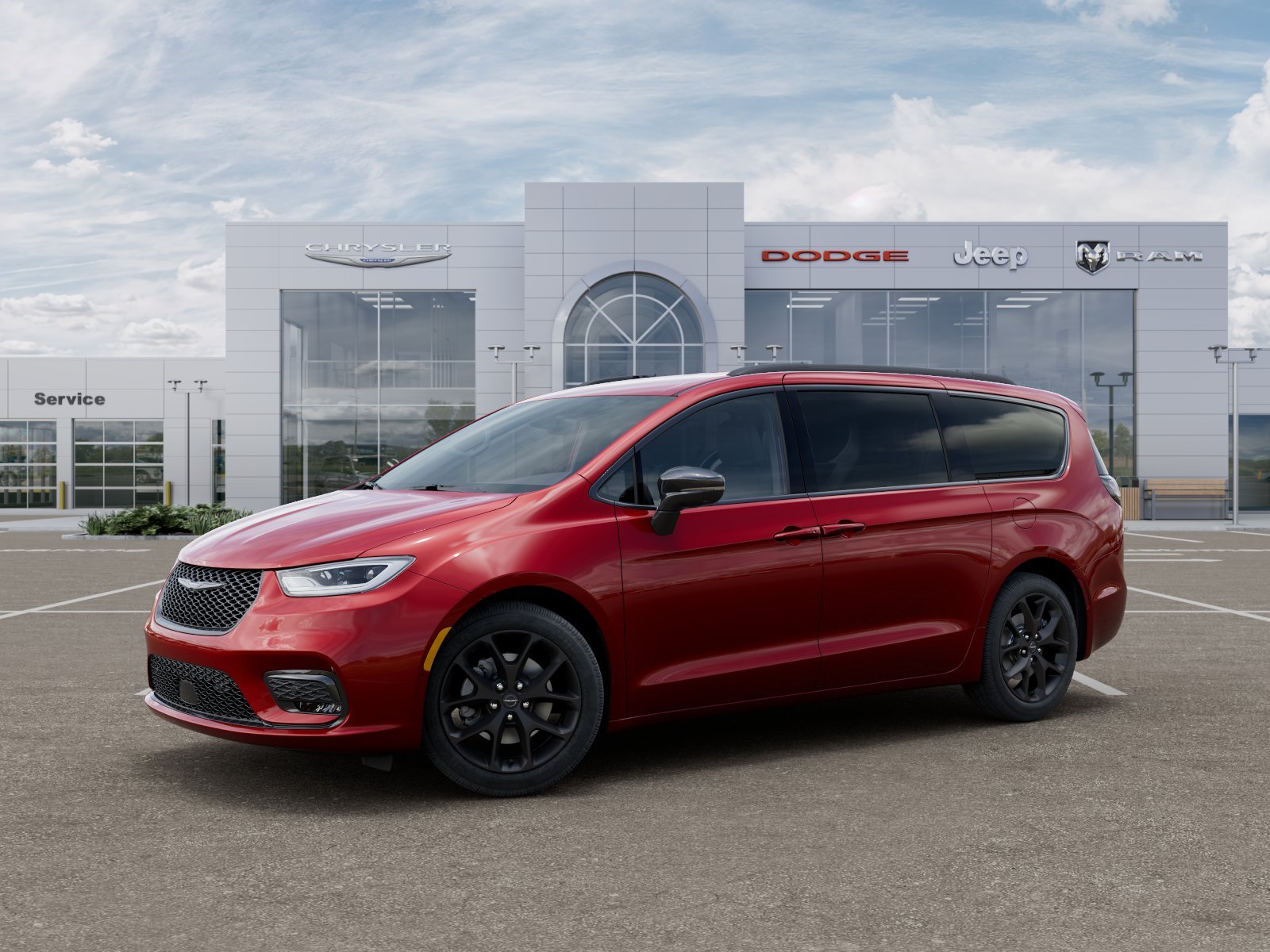 New 2026 Red Hot Pearl-Coat Exterior Paint Chrysler Select image 28