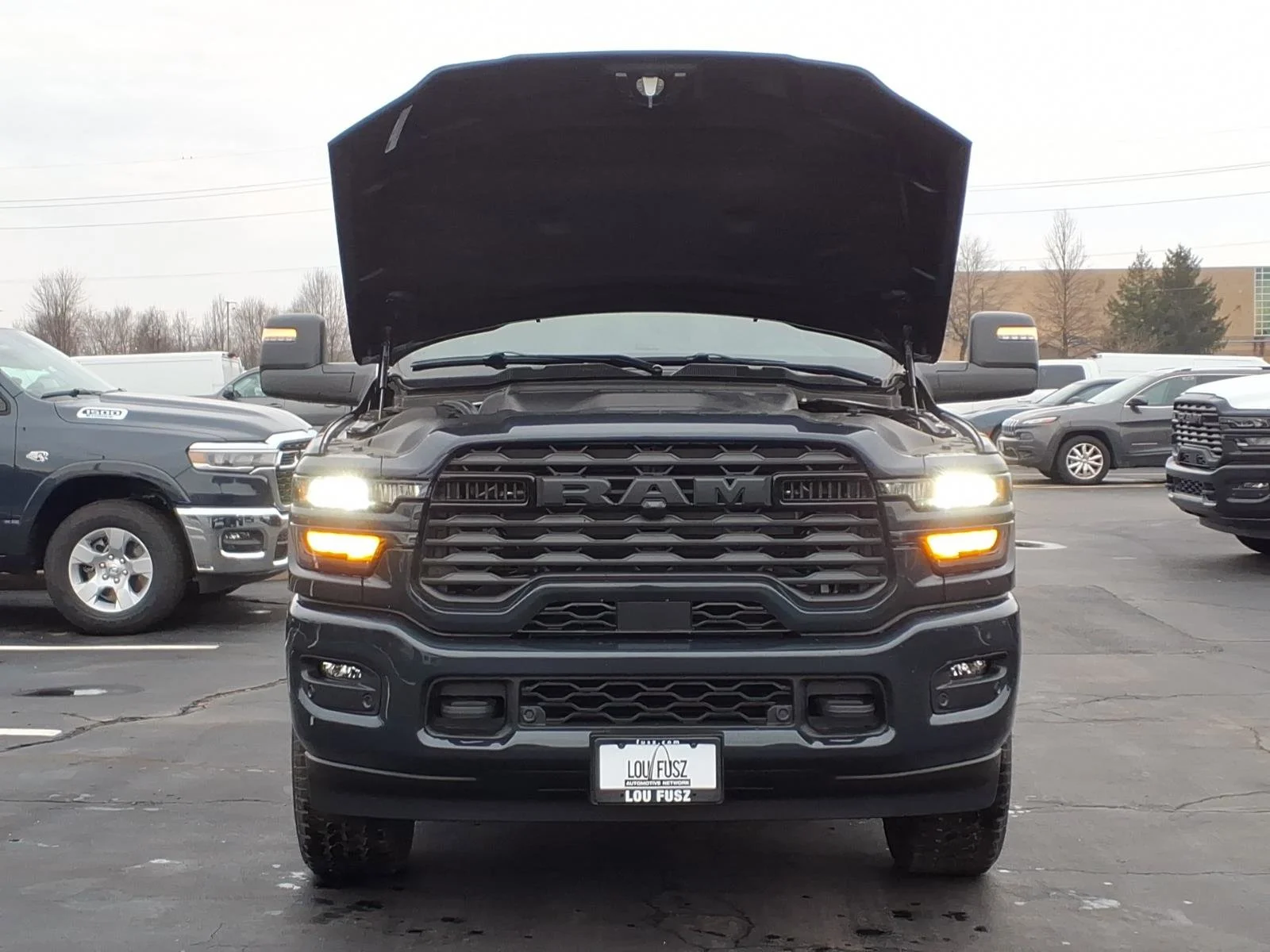 New 2026 Forged Blue Metallic Exterior Paint RAM Big Horn image 21