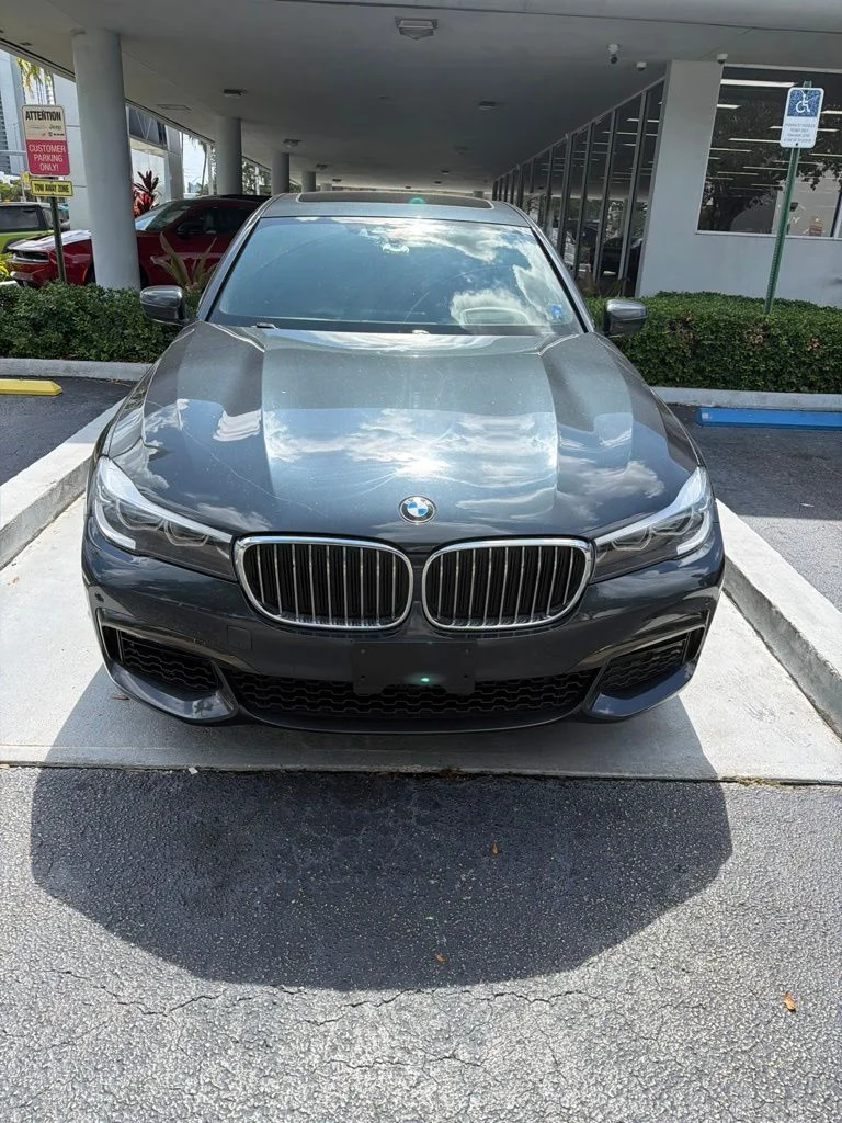 Used 2019 Gray BMW 740i image 2