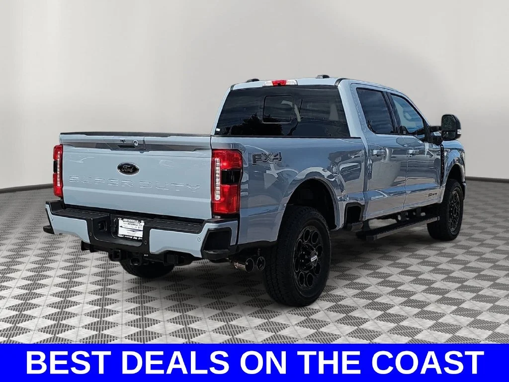New 2026 Glacier Gray Metallic Tri-Coat Ford F-250® Lariat® image 3