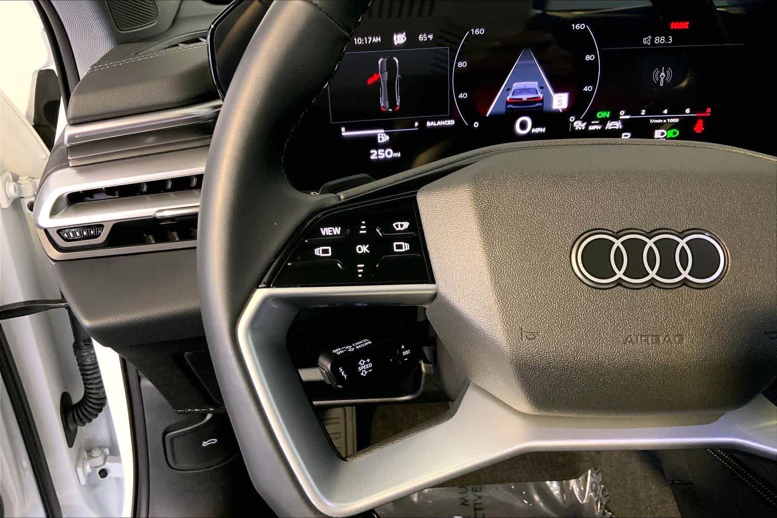 Used 2025 Glacier White Metallic Audi Premium Plus image 24