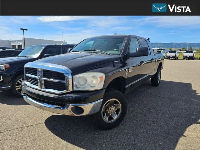 Used 2007 Brilliant Black Crystal Pearl Dodge SLT image 1