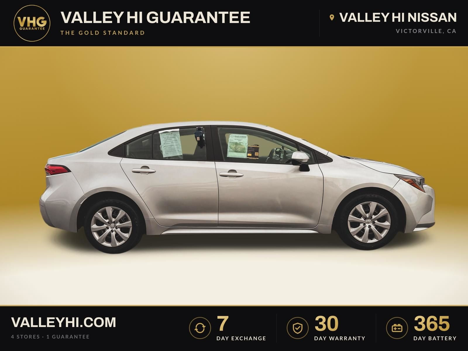 Used 2025 Silver Toyota LE image 8