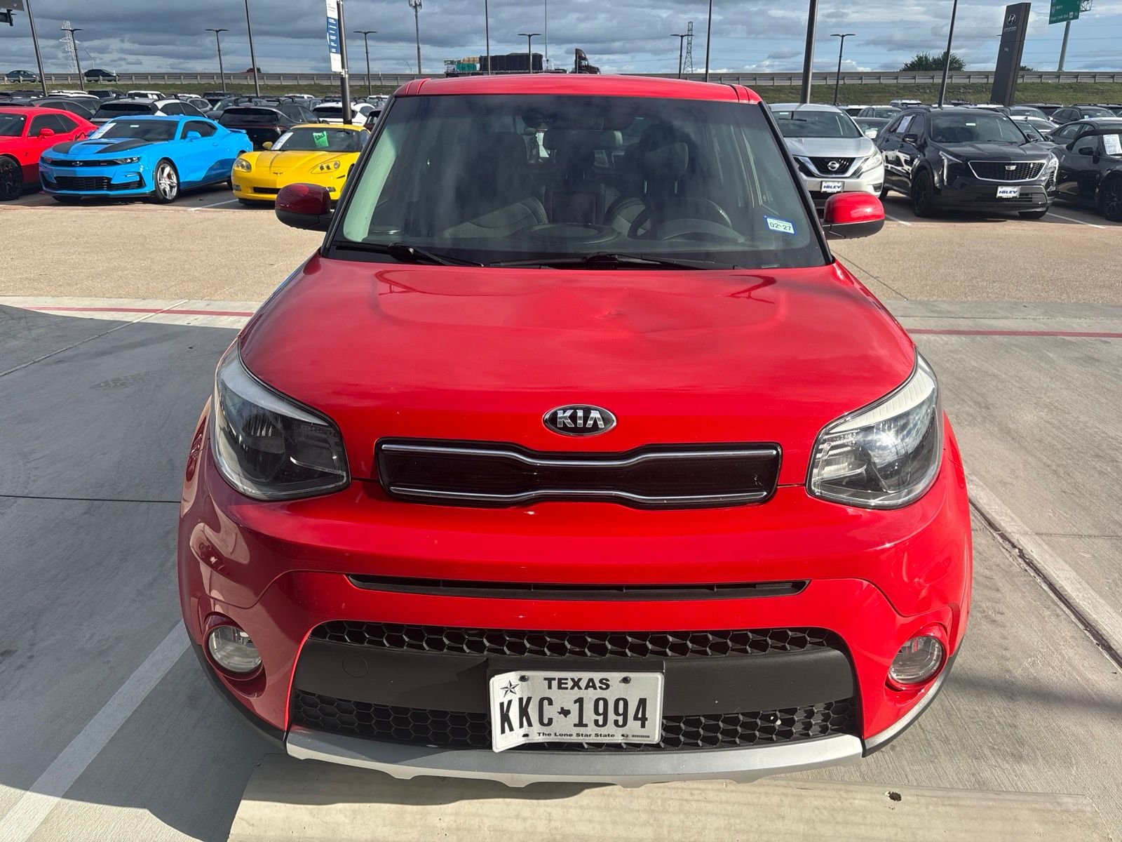 Used 2018 Inferno Red Kia Plus image 2