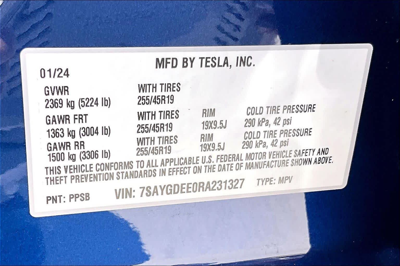 Used 2024 Deep Blue Metallic Tesla Long Range image 31