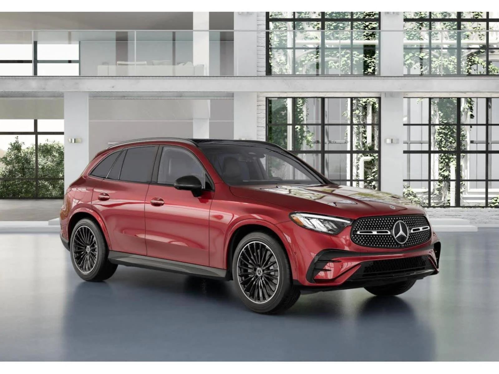 New 2026 MANUFAKTUR Patagonia Red Metallic Mercedes-Benz GLC 300 image 11