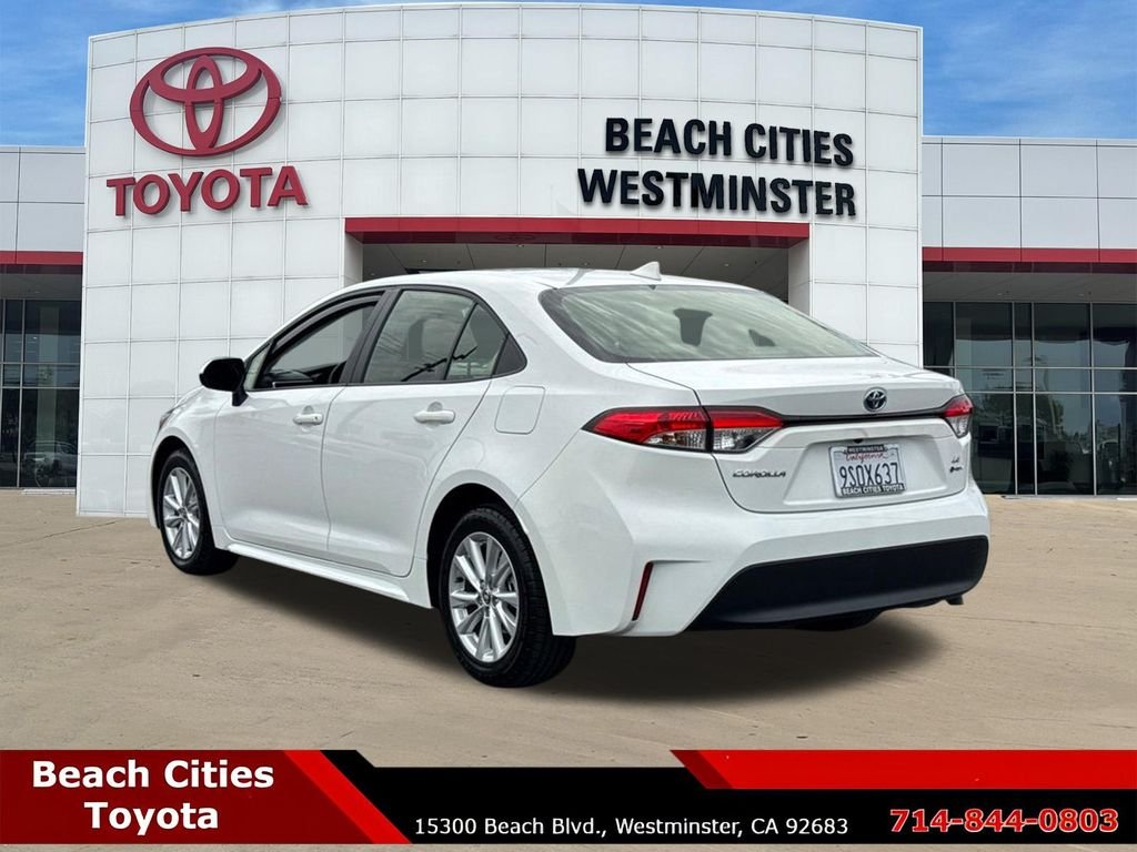 Certified Used 2025 White Toyota LE image 8