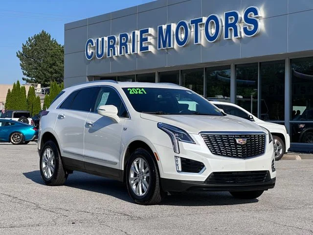 Certified Used 2021 White Cadillac Luxury image 1