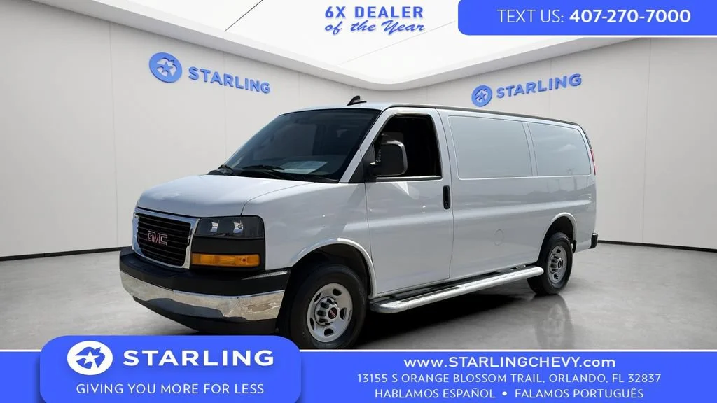 Certified Used 2024 Summit White GMC Work Van image 1
