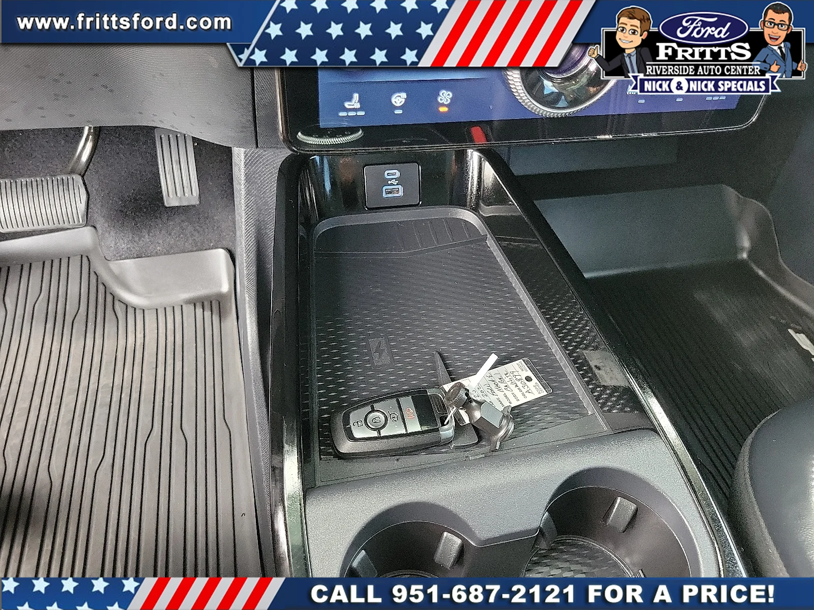 Certified Used 2023 White Metallic Ford California Route 1 image 9