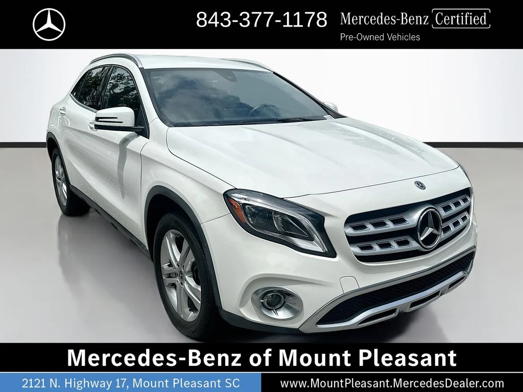 Certified Used 2020 Polar White Mercedes-Benz GLA 250 image 3