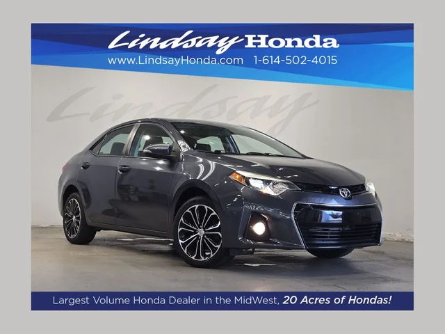 2016 Toyota Corolla S Plus