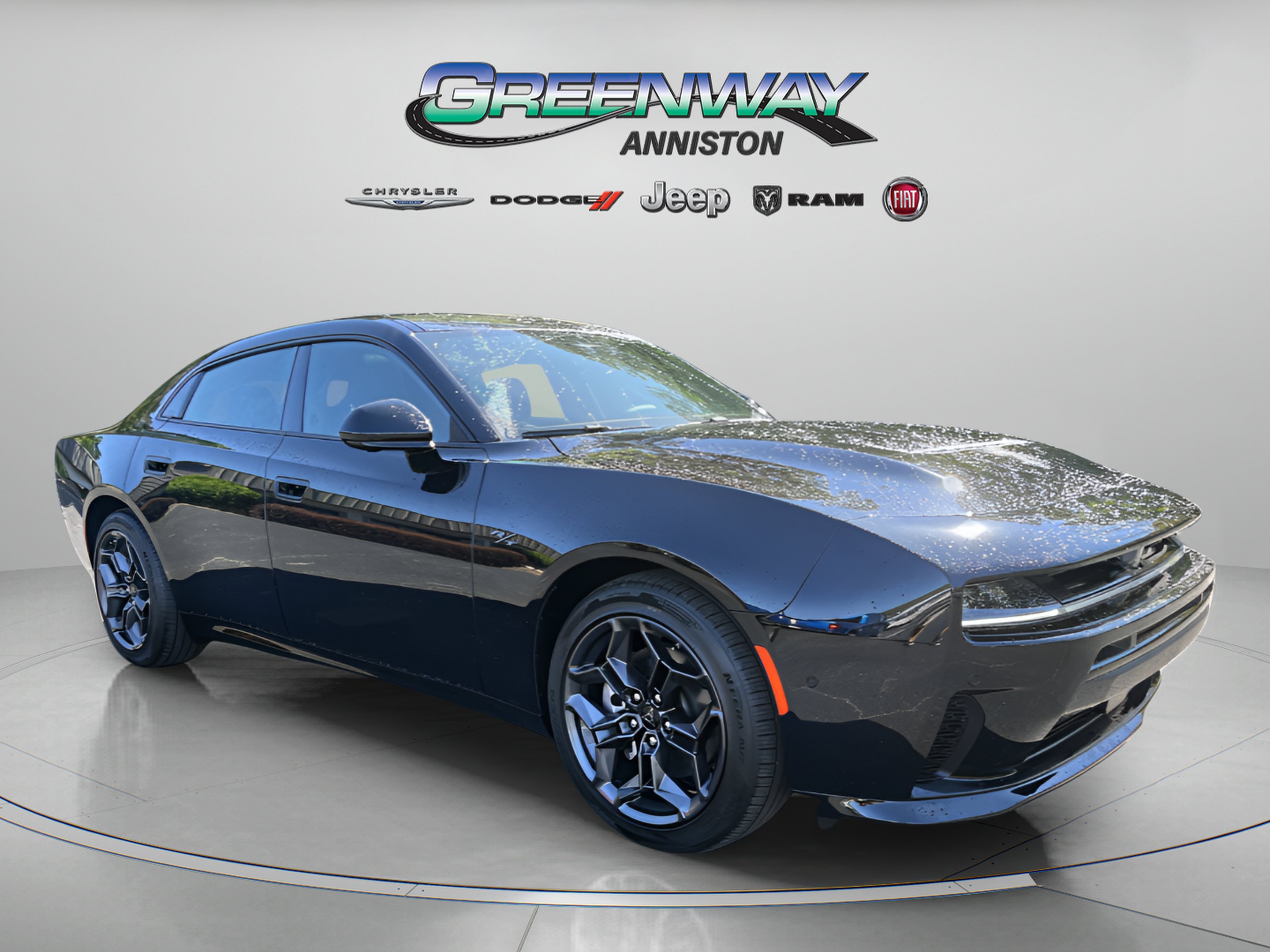 New 2026 Diamond Black Crystal Pearlcoat Dodge R/T Plus image 1