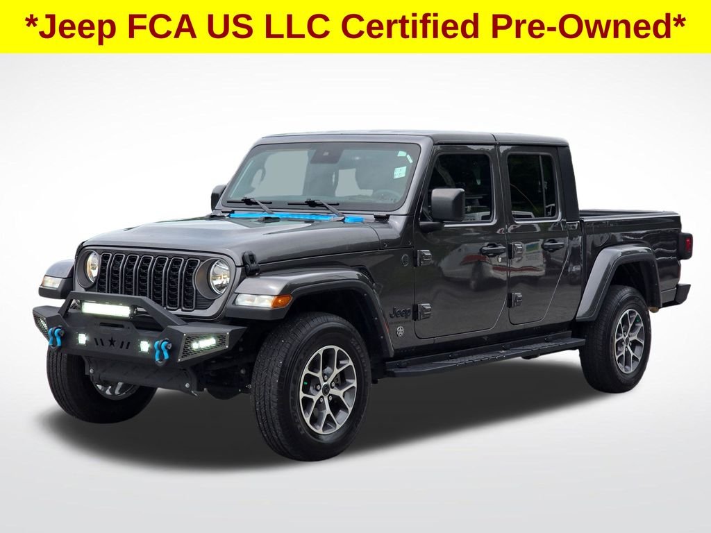 Certified Used 2024 Crystal Metallic Jeep Sport S image 2