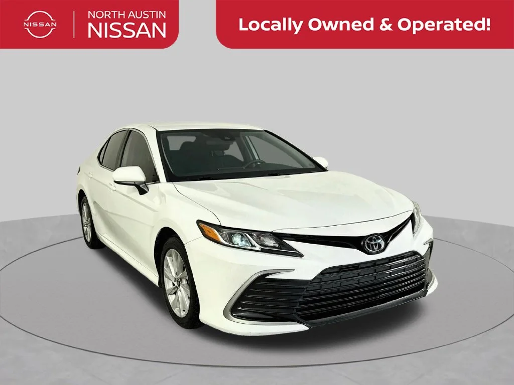 Used 2023 White Toyota LE image 1