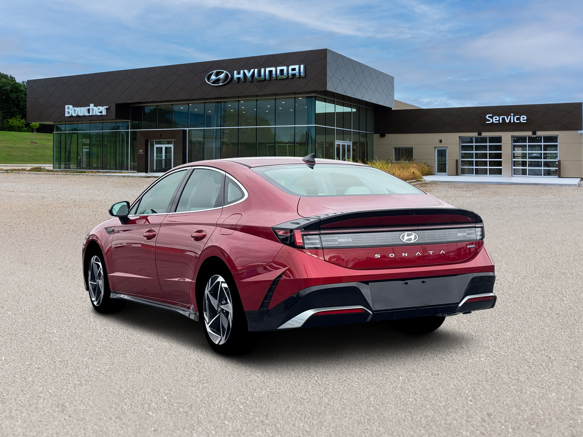 New 2026 Ultimate red Hyundai SEL Sport image 5