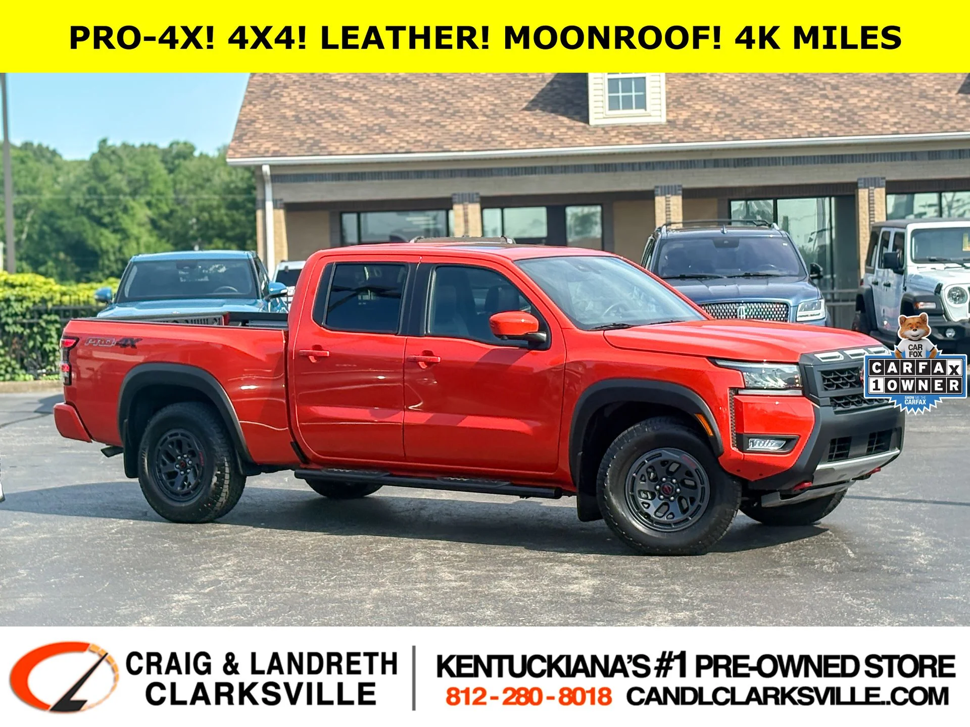 Used 2026 Orange Nissan PRO-4X image 1