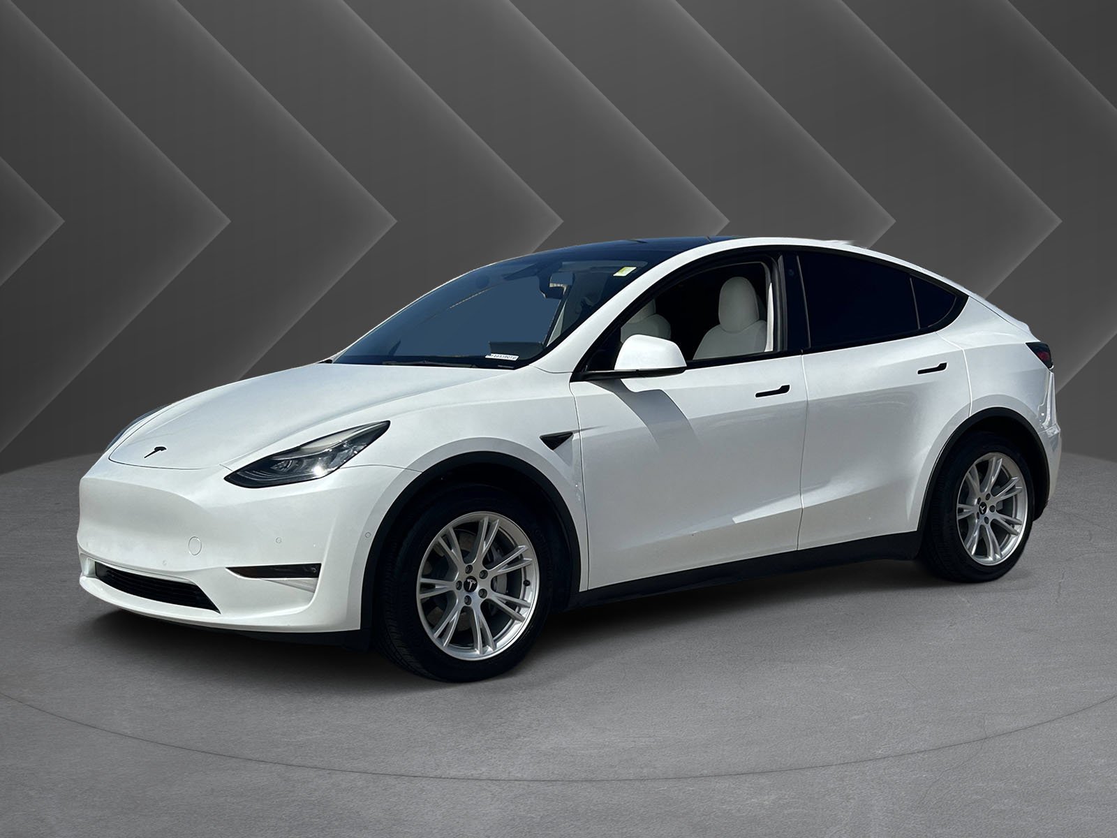 Used 2021 Blue Tesla Standard Range Rear-Wheel Drive image 33