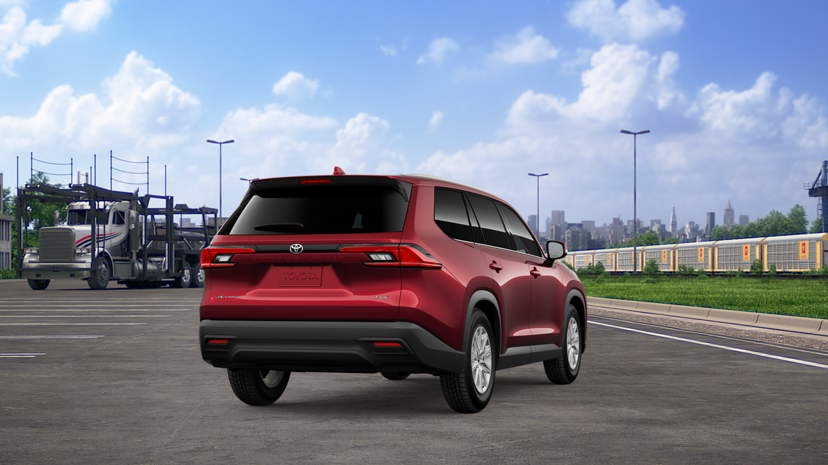 New 2026 Ruby Flare Pearl Toyota Hybrid XLE image 9