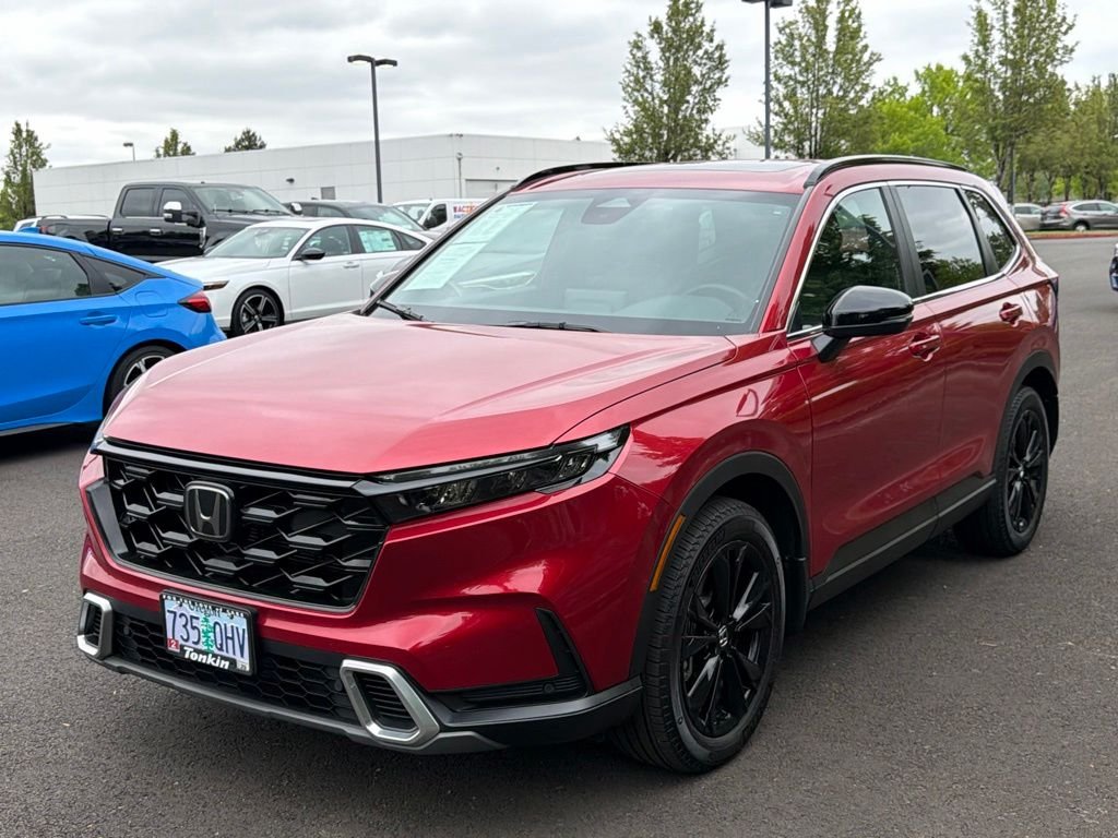 Used 2025 Radiant Red Metallic Honda Sport Touring image 3