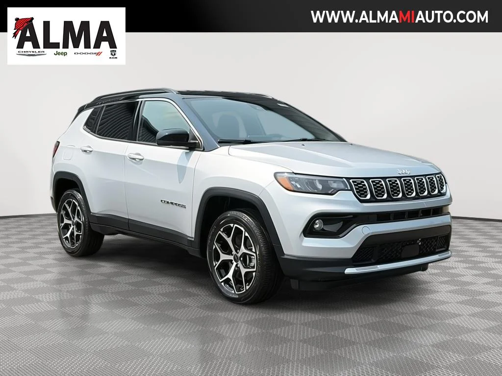 New 2026 Silver Zynith Metallic Clear-Coat Exterior Paint Jeep Limited image 1
