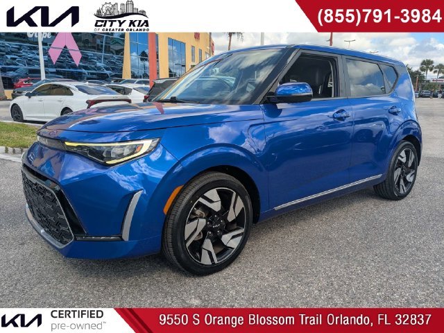 Blue 2024 Kia Soul SUV / Crossover Front-Wheel Drive
