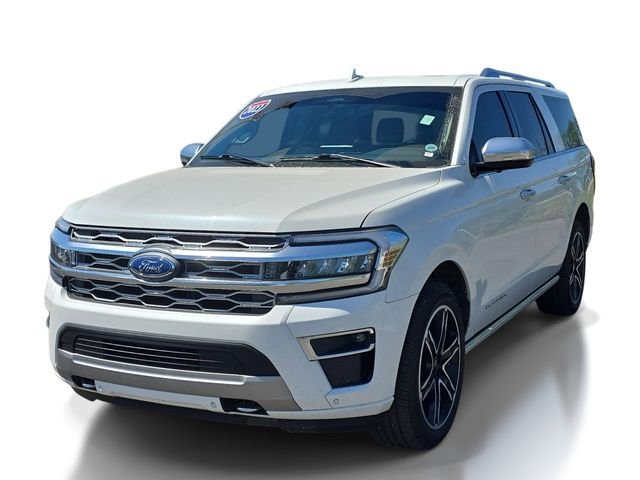 Certified Used 2023 White Metallic Ford Platinum image 2