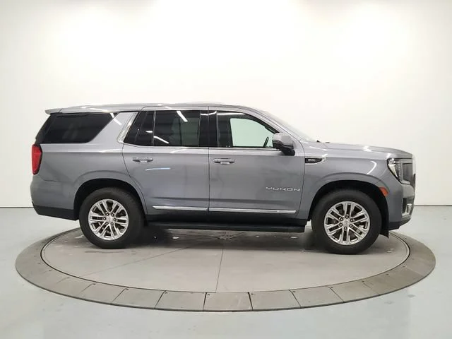 Used 2021 SATIN STEEL METALLIC GMC SLT image 8