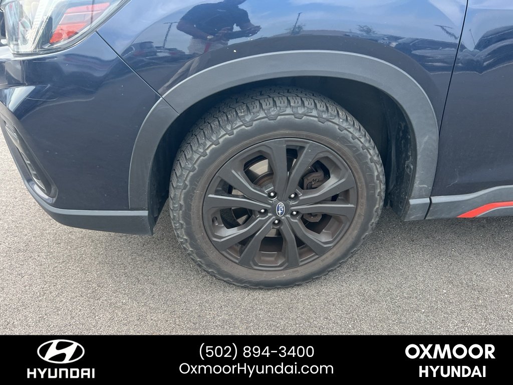 Used 2019 Dark Blue Pearl Subaru Sport image 4