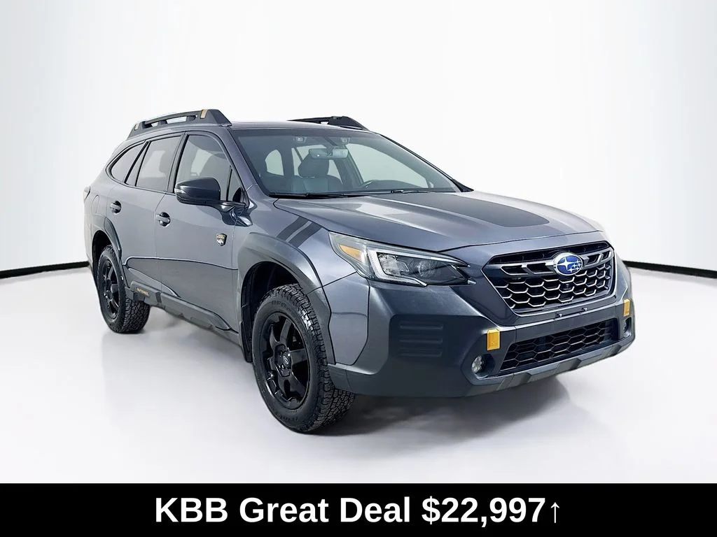 Used 2022 Magnetite Gray Metallic Subaru Wilderness image 1
