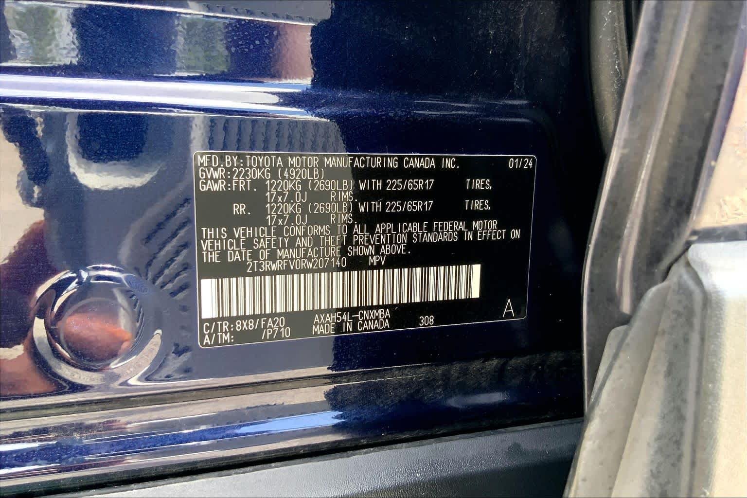 Certified Used 2024 Blueprint Toyota Hybrid XLE image 36