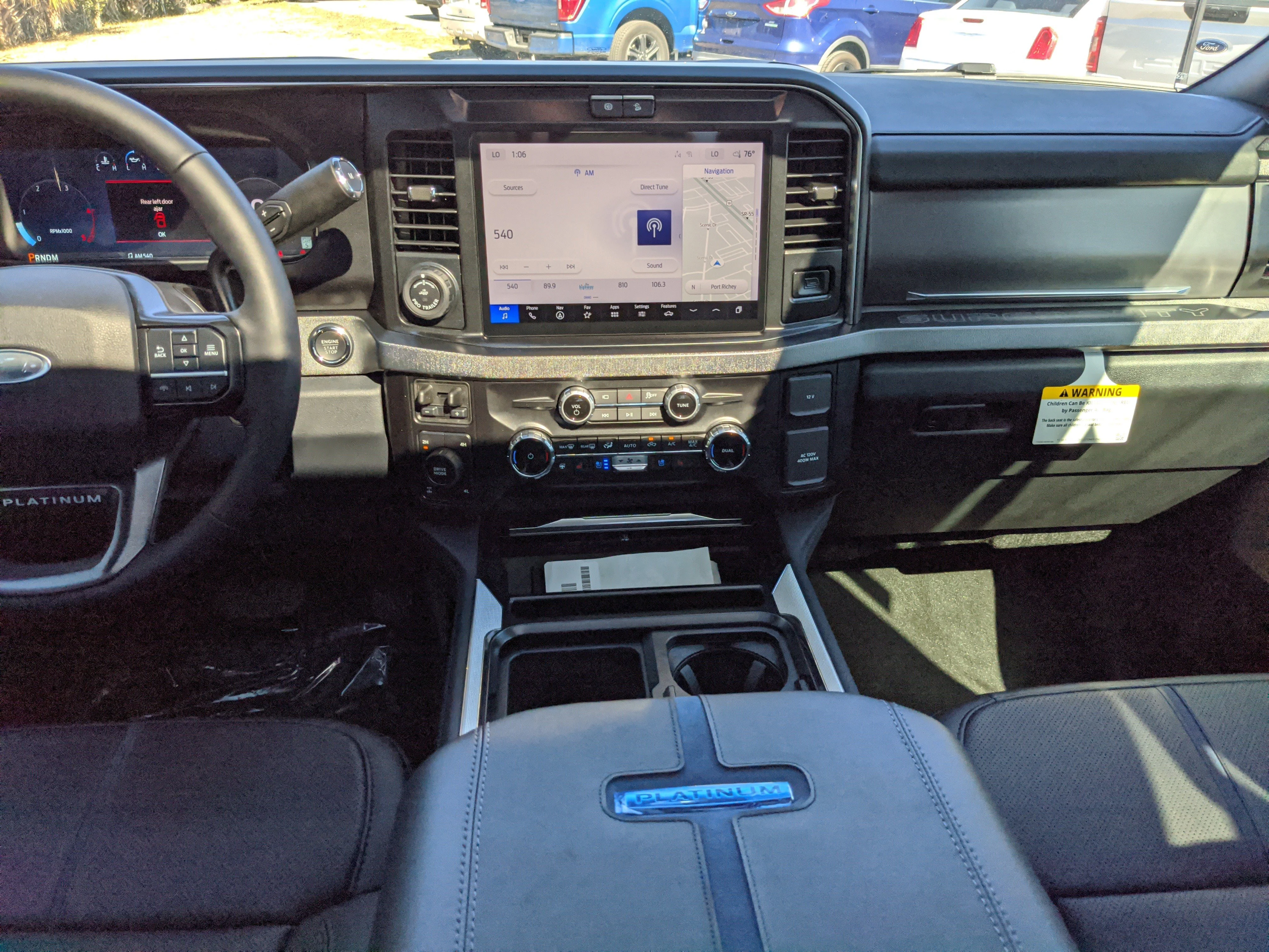 New 2026 Argon Blue Metallic Ford F-350® Platinum® image 14