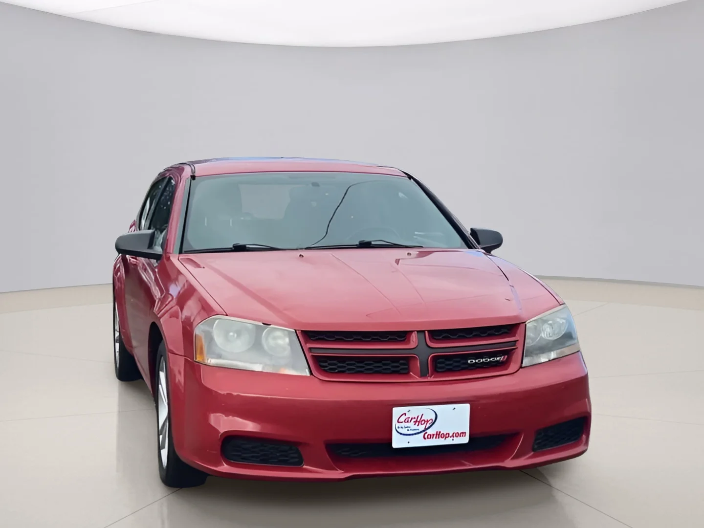 Used 2013 Red Dodge SEDAN image 3