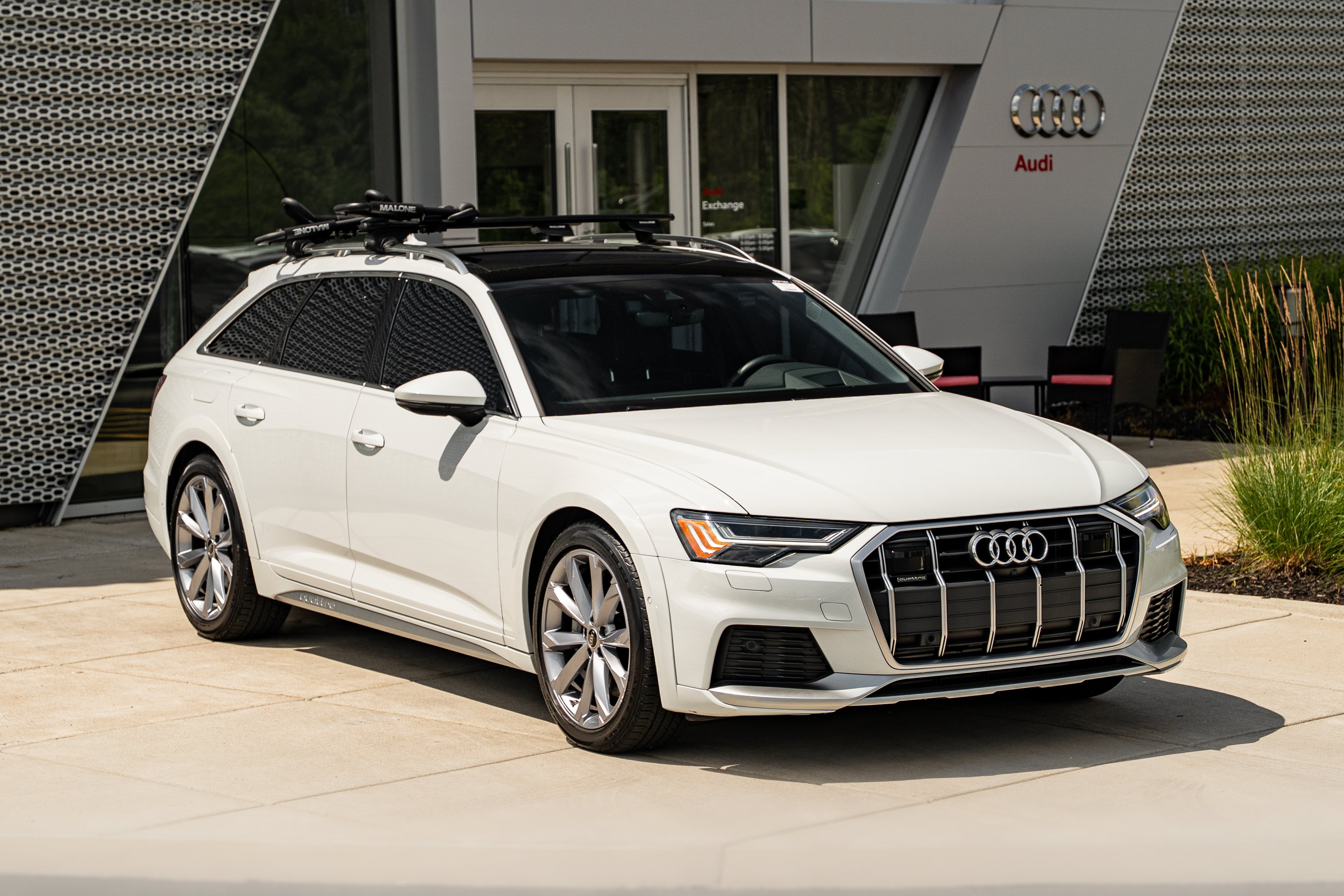 Certified Used 2025 Glacier White Metallic Audi Prestige image 2