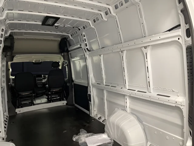 New 2025 Bright White Clear-Coat Exterior Paint RAM Super High Roof image 5