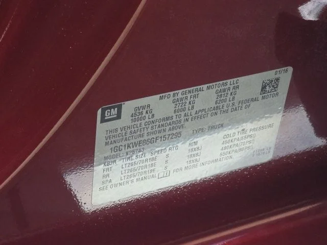 Used 2016 Red Chevrolet LTZ image 30