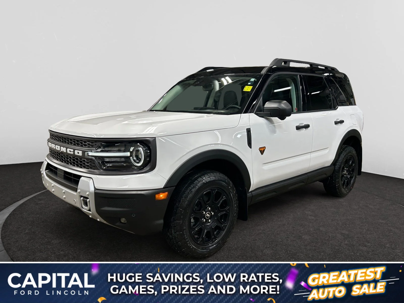 New 2026 Oxford White Ford Badlands image 1