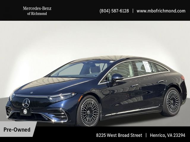 Certified Used 2023 Blue Mercedes-Benz 580 image 1