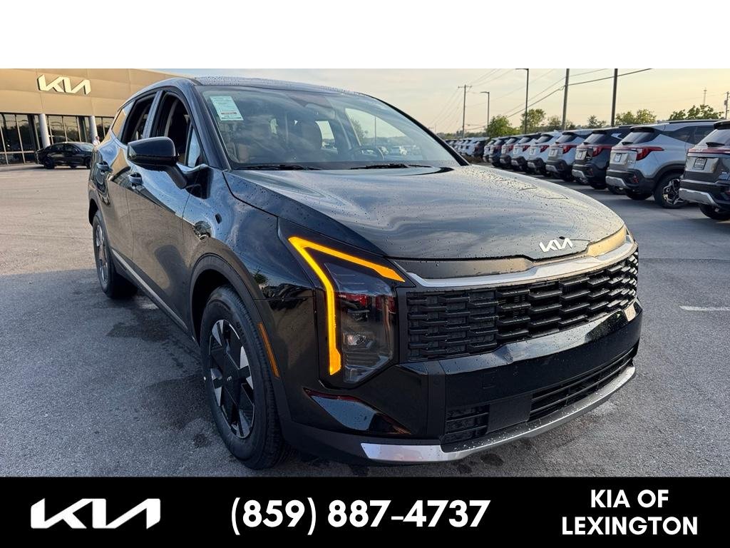 New 2026 Fusion Black Kia LX image 1