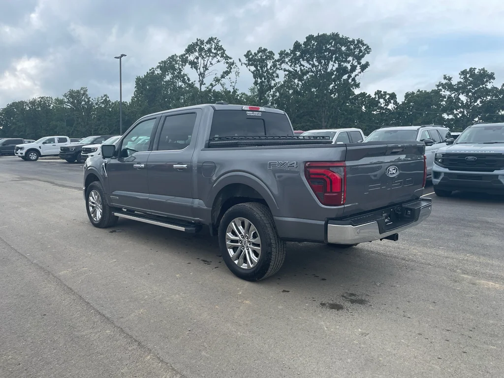 Used 2024 Carbonized Gray Metallic Ford LARIAT image 2