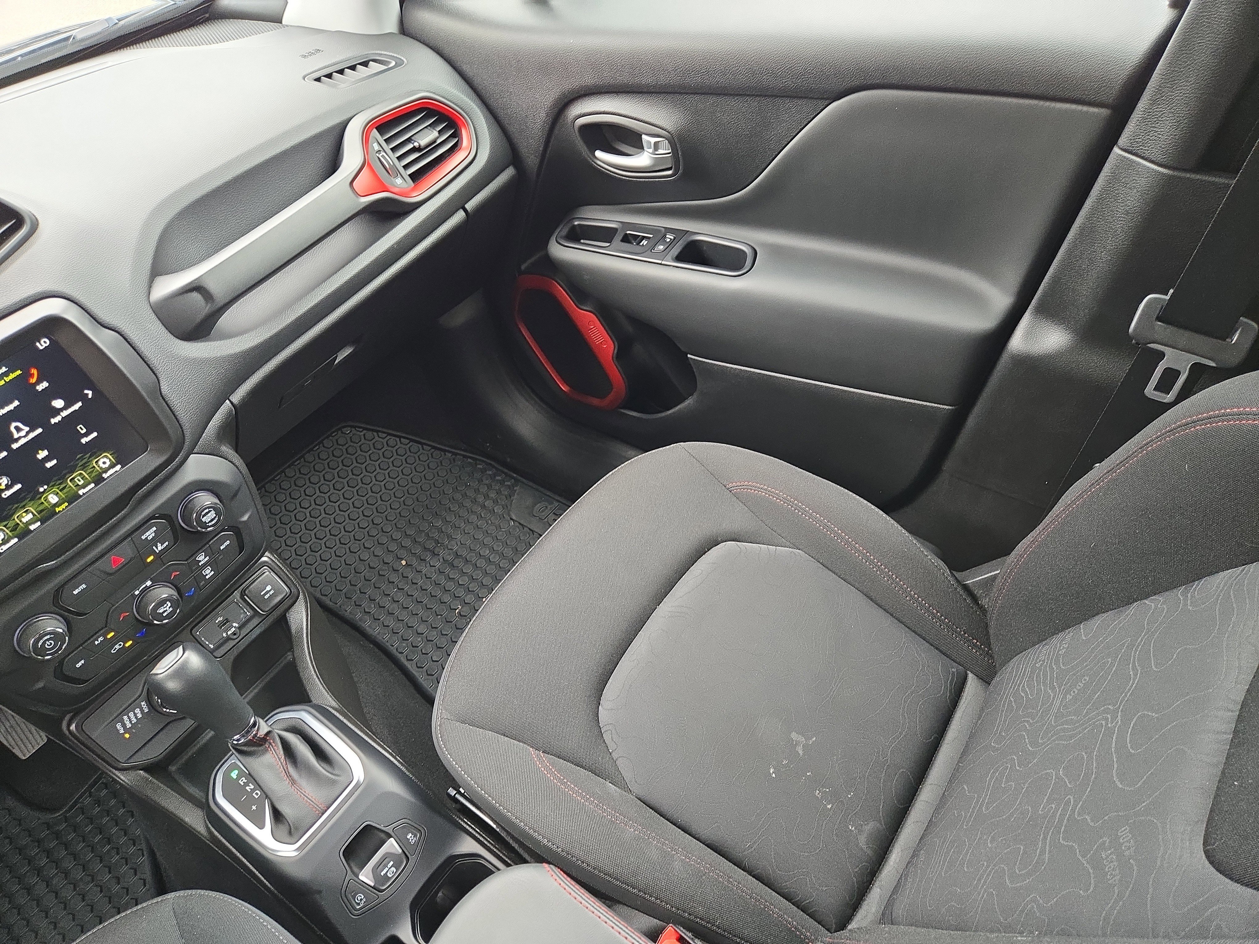 Used 2023 Black Clearcoat Jeep Trailhawk image 14