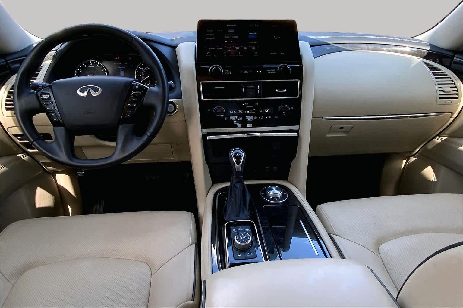 Used 2022 Moonstone White INFINITI LUXE image 16